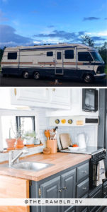 See how a couple transformed their 1989 motorhome into a bohemian-inspired sanctuary! View the tour from @TheRamblrRV on MountainModernLife.com