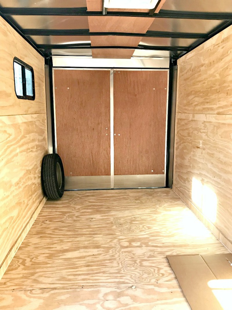 Cargo Trailer Camper Conversion from @ChatfieldCourt