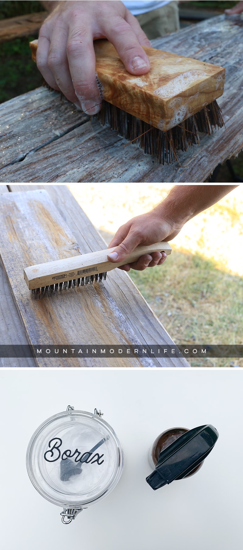 How to clean reclaimed wood (and make sure it's bug-free!) before you bring it into your home or RV | MountainModernLife.com