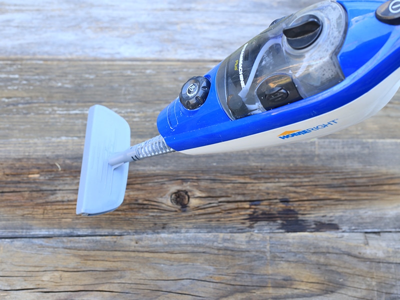 Cleaning Reclaimed Wood with a Steamer | MountainModernLife.com