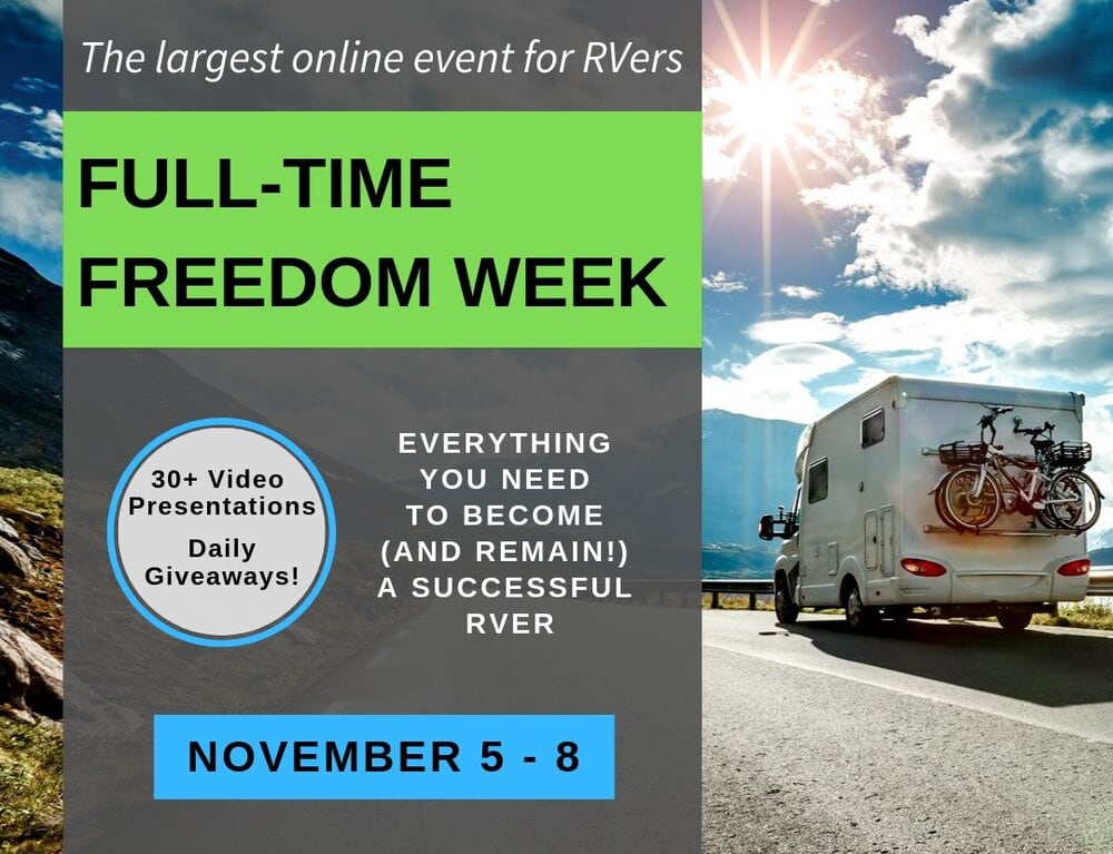 Full-time freedom week image highlighting the event