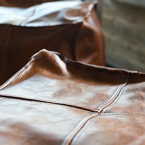 How to darken faux leather