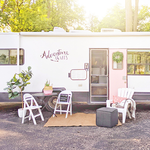 This motorhome makeover will have you dreaming of a glamping adventure!