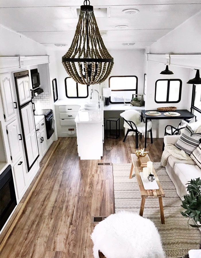 5th wheel remodel from @rvfixerupper