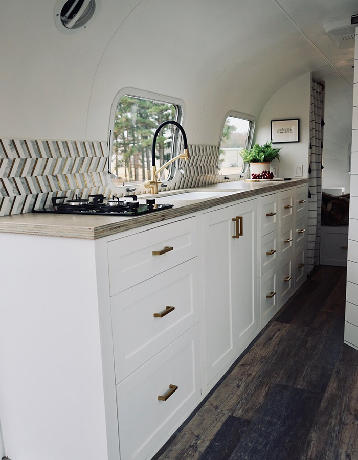 Airstream Kitchen Renovation