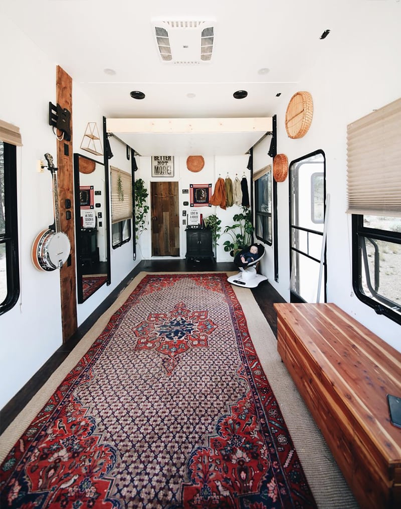 Be prepared to fall in love with this renovated Toyhauler from Asphalt Gypsy! Featured on MountainModernLife.com