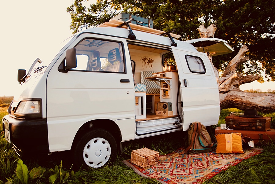 renovated camper van