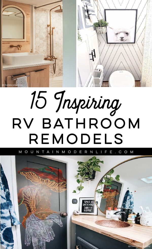 15 RV Bathroom Remodels that prove bigger isn\'t always better