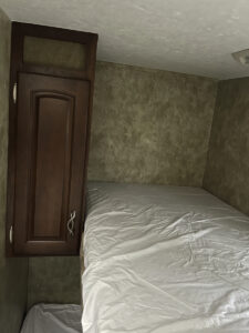 RV bedroom before reno