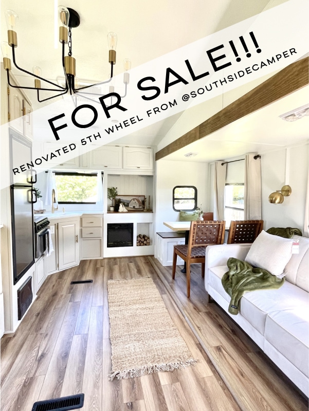 You\'ll want to make this renovated fifth wheel your adventure home (and you can!)