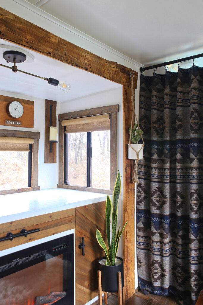 southwest camp blanket curtains