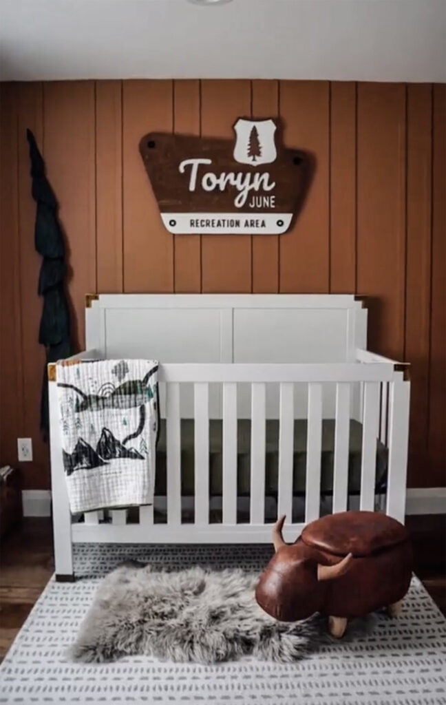 Rustic Nursery Designs (that are gender neutral) and not overly theme-y