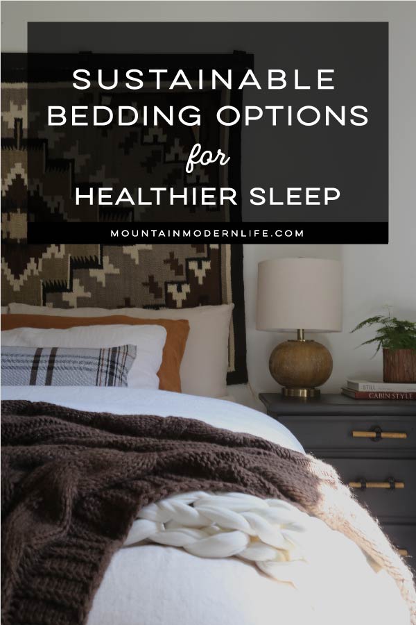 These sustainable bedding brands can help cozy up your sleep space (and their products make great gifts too!)
