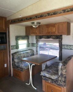 rv dinette booth